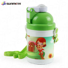 Sunmeta Nova Chegada Sublimação Kid Garrafas de Água 400ml SLH-01